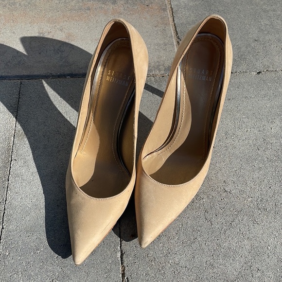 Stuart Weitzman suede heels - Picture 2 of 12